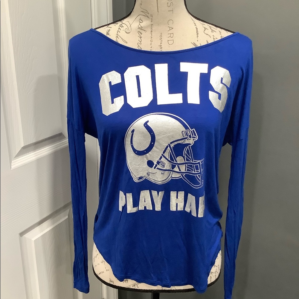 PINK BY VICTORIA’S SECRET‎ FOOTBALL PAJAMA TOP